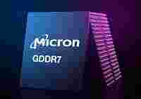 Micron начала поставки микросхем памяти GDDR7 со скоростью 32 Гбита/с