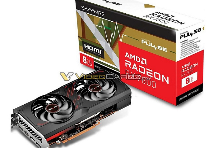 Характеристики AMD Radeon RX 7600 подтверждены утилитой GPU-Z