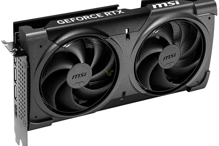 Серия видеокарт MSI GeForce RTX 5000 VENTUS скоро появится в чёрном цвете