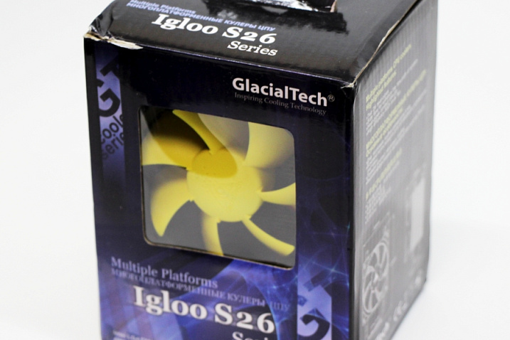 Обзор и тест процессорного кулера GlacialTech Igloo S26