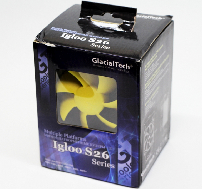 Обзор и тест процессорного кулера GlacialTech Igloo S26