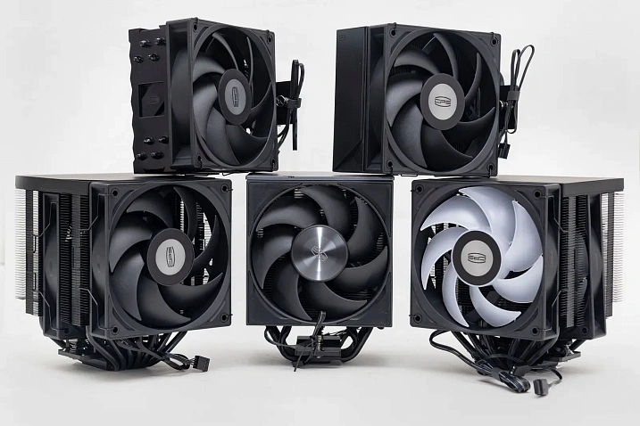 Сравнительный обзор воздушных кулеров CPS PCCOOLER: RT400, RT500 TC, RT620Pro TC ARGB, RT720 TC, RZ700D