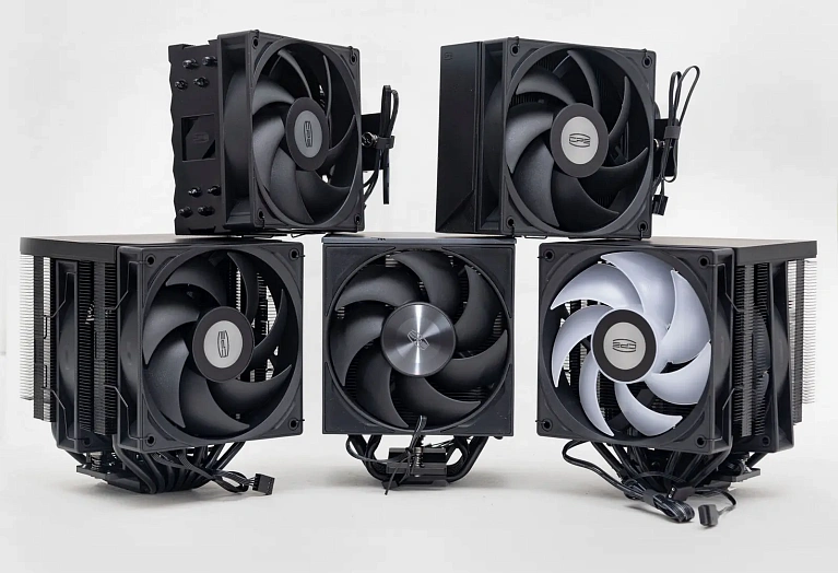 Сравнительный обзор воздушных кулеров CPS PCCOOLER: RT400, RT500 TC, RT620Pro TC ARGB, RT720 TC, RZ700D