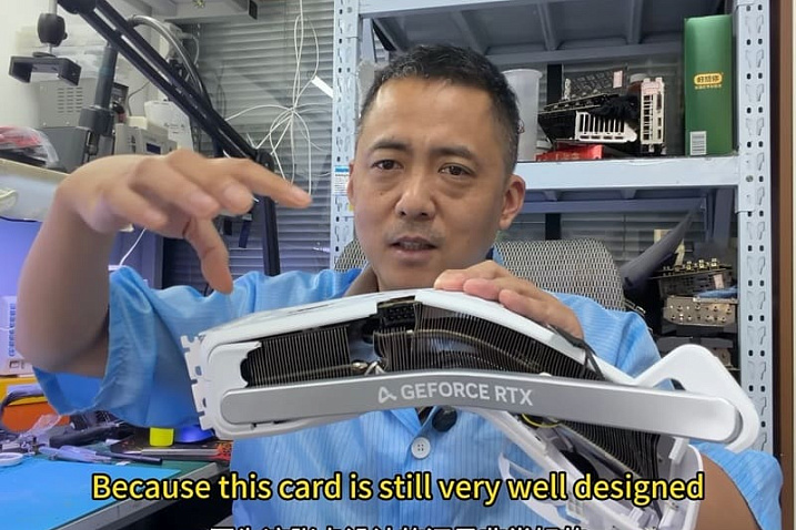 Сильно пострадавшая в ДТП GeForce RTX 5060 Ti была полностью восстановлена