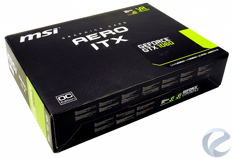 Обзор и тест видеокарты MSI GeForce GTX 1060 Aero ITX 6G