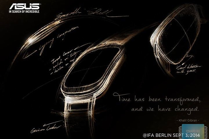 Asus ZenWatch поступят в продажу в октябре за 199 долларо