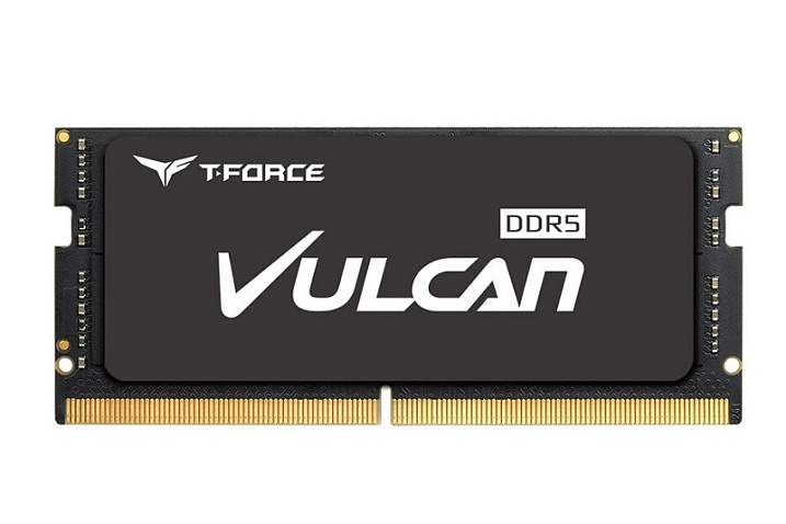 TEAMGROUP выпустила модули памяти T-FORCE VULKAN DDR5-5200 SO-DIMM для ноутбуков