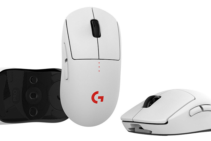 Беспроводная мышь Logitech G Pro теперь в белом исполнении