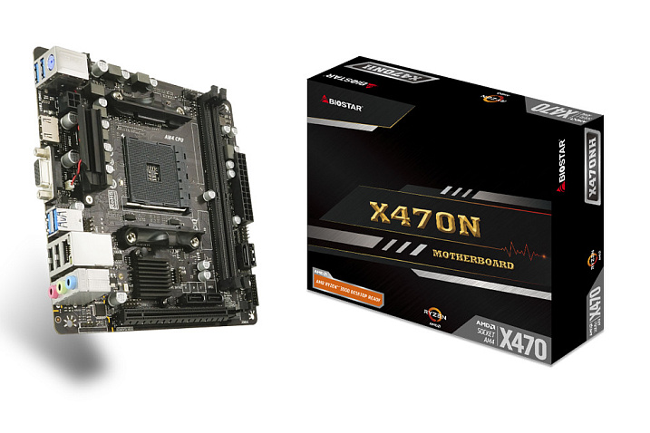 BIOSTAR выпустила материнскую плату X470NH формата Mini-ITX