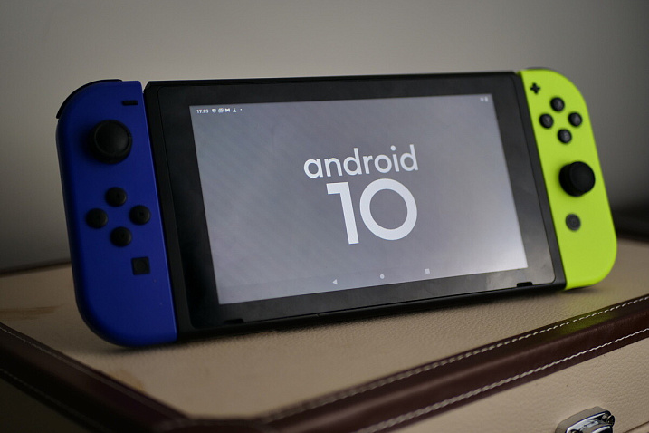 Для Nintendo Switch выпустили прошивку на Android 10
