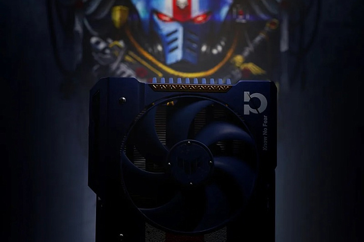 AMD и ASUS поработали над уникальной видеокартой в стиле Warhammer 40.000: Space Marine 2