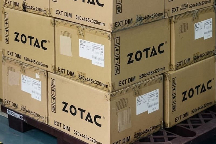 В бразильском аэропорту пропали две паллеты с видеокартами ZOTAC GeForce RTX 5090 на $470 тысяч