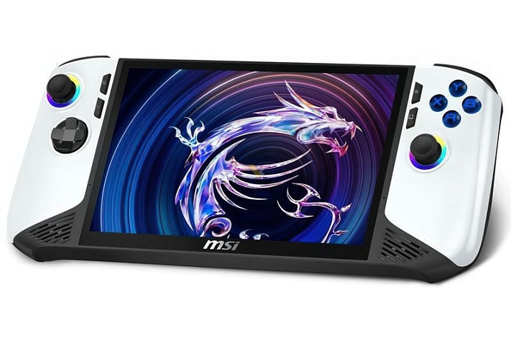 MSI выпустила обновлённую портативную консоль Claw 8 AI+ Polar Tempest Edition