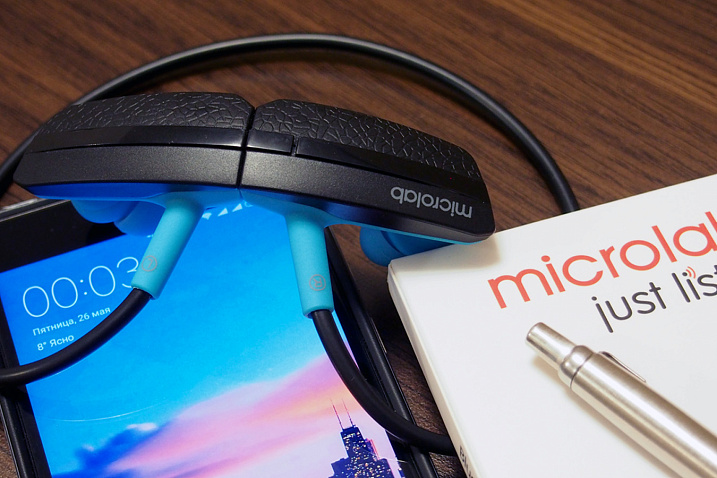 Обзор спортивной bluetooth гарнитуры Microlab T967BT