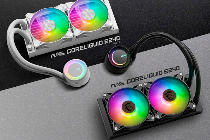 MSI выпустила новую серию готовых СЖО MAG CORELIQUID E