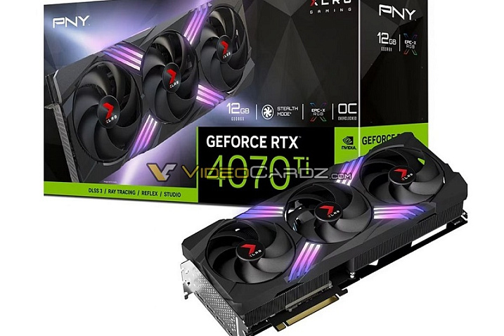 PNY готовится к запуску GeForce RTX 4070 Ti VERTO и XLR8 VERTO