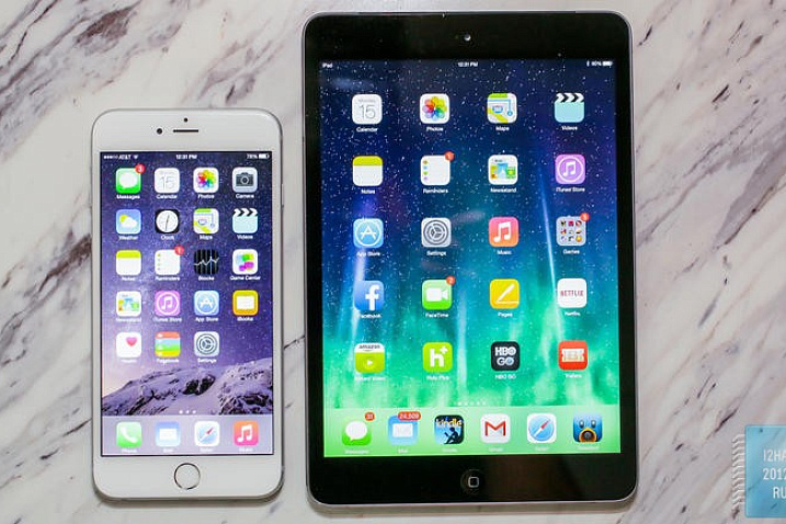 Популярность iPad среди юзеров iPhone 6 падает