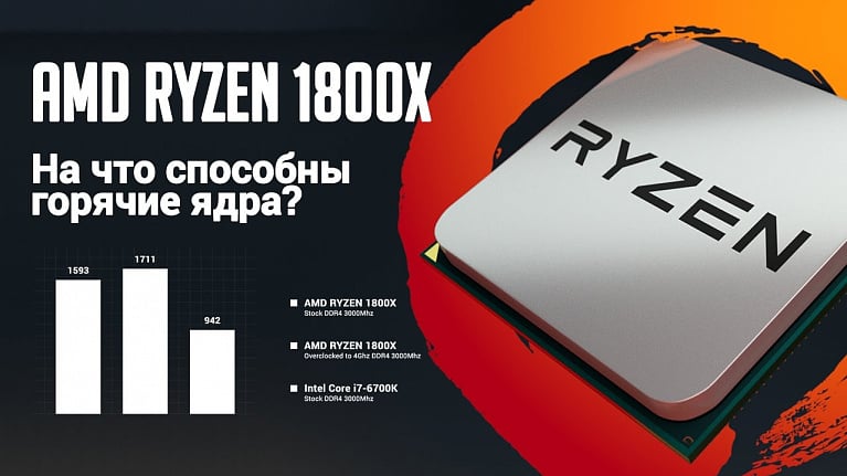 Обзор и тестирование AMD Ryzen 7 1800X: на что способны горячие ядра?