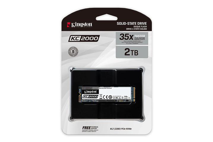 Kingston анонсировала KC2000 - SSD нового поколения
