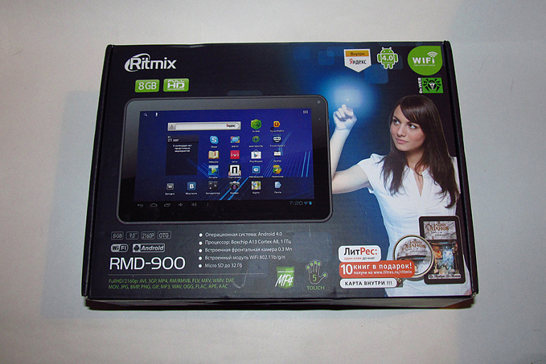 Обзор планшета Ritmix RMD-900