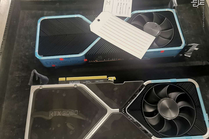 Видеокарта NVIDIA GeForce RTX 3080 показалась на фотографиях