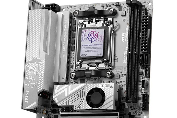 MSI выпустила миниатюрную материнскую плату MPG B850I EDGE TI WIFI