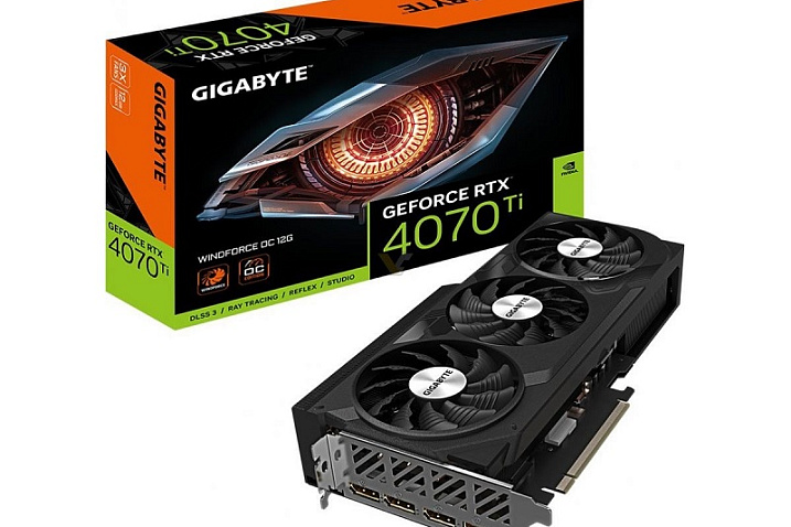 GIGABYTE представила бюджетную GeForce RTX 4070 Ti WINDFORCE с новым дизайном