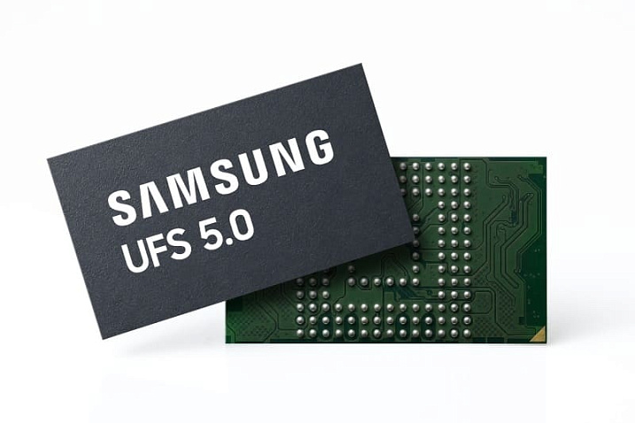 Память Samsung UFS 5.0 обеспечивает двукратный рост скорости и на 40% меньшее энергопотребление