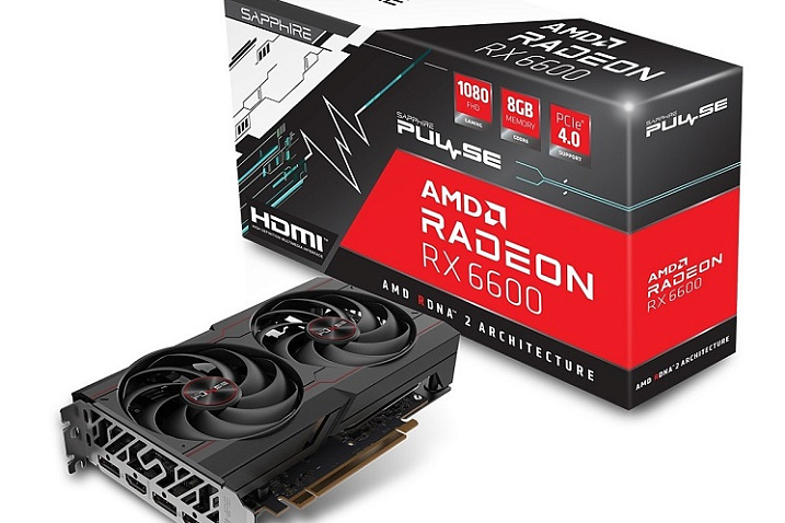 SAPPHIRE Radeon RX 6600 Pulse появилась в ассортименте португальского магазина