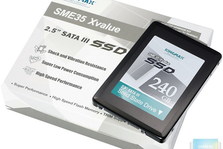 Обзор и тест SSD Kingmax SME35 Xvalue 240GB (KM240GSME35)