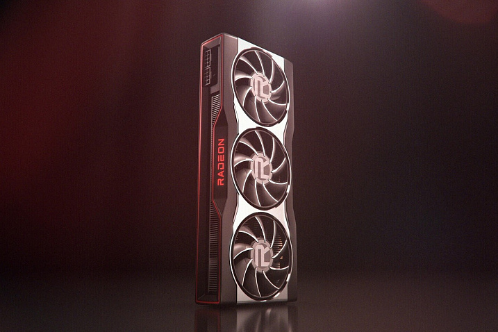 Печатная плата и результат производительности AMD Big Navi