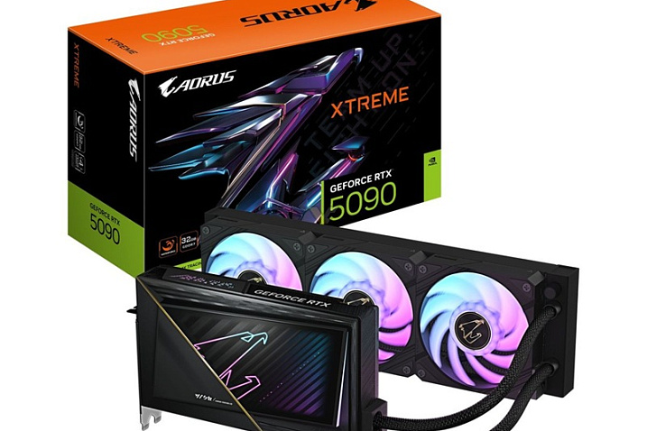 GIGABYTE использует жидкий металл в трех видеокартах RTX 5000