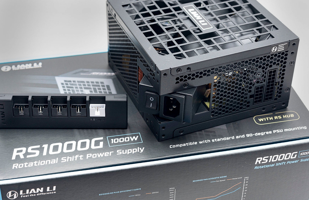 Обзор и тестирование блока питания Lian Li RS Gold 1000W — i2HARD
