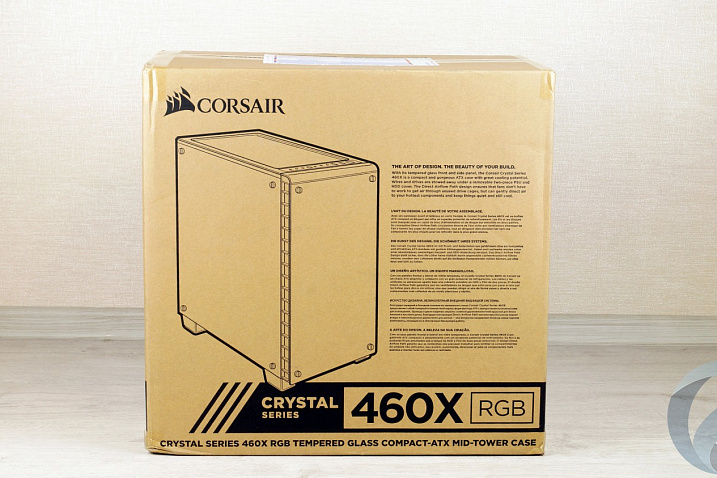 Обзор корпуса Corsair Crystal 460X RGB