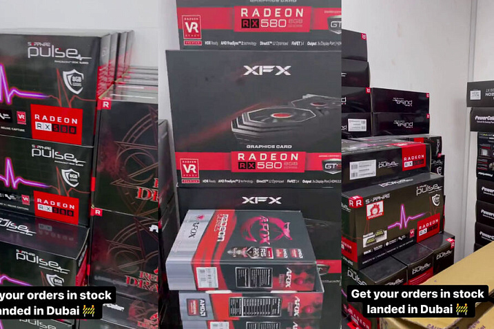 SAPPHIRE, PowerColor и XFX поставили крупную партию видеокарт Radeon производителю криптоферм