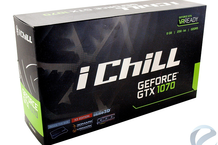 Обзор и тест видеокарты Inno3D iChill GeForce GTX 1070 X3 [C107V3-1SDN-P5DNX]