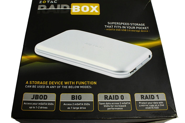 «Быстрая коробочка». Обзор и тестирование ZOTAC RaidBox
