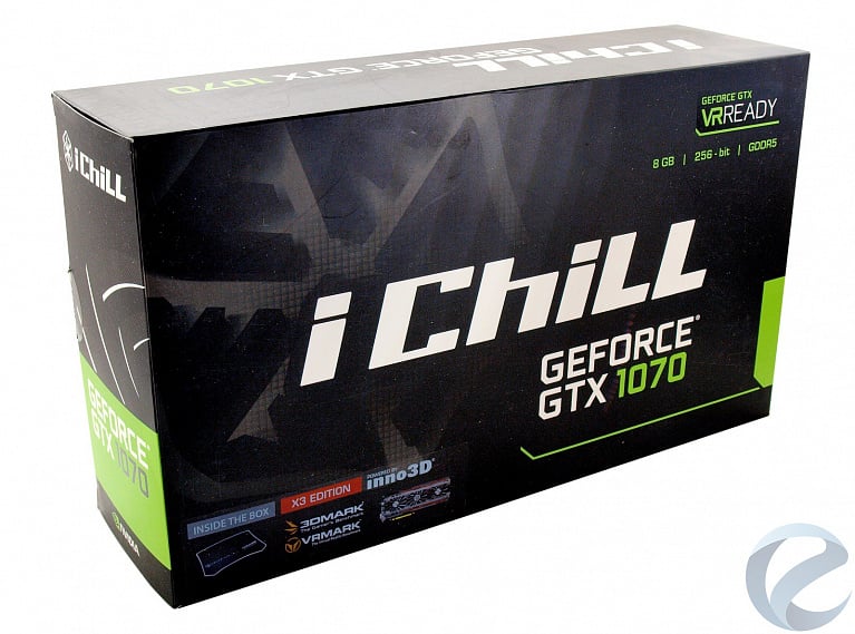 Обзор и тест видеокарты Inno3D iChill GeForce GTX 1070 X3 [C107V3-1SDN-P5DNX]