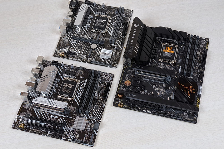 Сравнение H610, B660 и Z690. Тест ASUS Prime H610M-A D4, Prime B660M-A D4, TUF Gaming Z690-PLUS WIFI D4, ROG Strix B660-I GAMING WIFI и ROG Maximus Z690 Hero