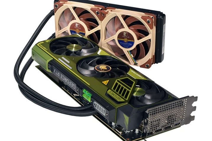 Sycom оснастила GeForce RTX 4080 SUPER Hydro гибридным охлаждением