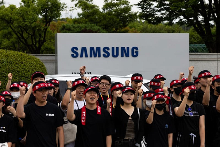 Samsung и протестующие смогли найти компромисс за час до 18-дневной забастовки
