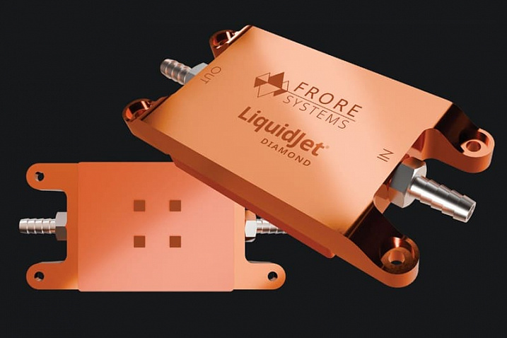 Frore Systems добавила алмазные пластины в водоблок LiquidJet для серверных ускорителей