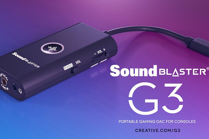 Обзор и тест внешней звуковой платы Creative Sound Blaster G3