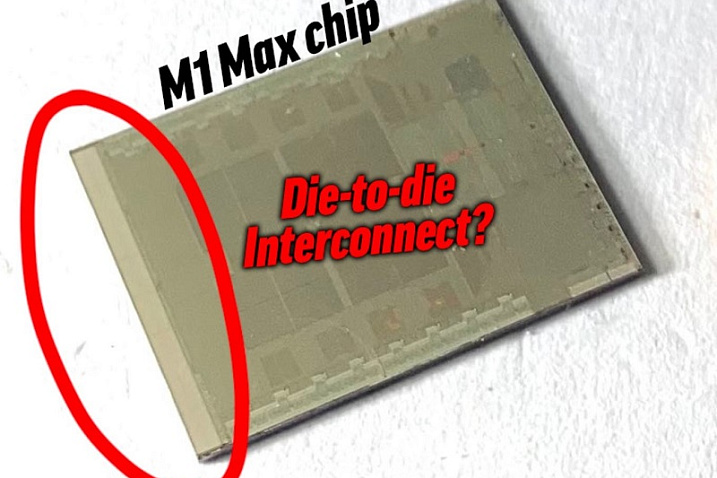 На Apple M1 Max присутствует интерфейс для создания мультичиповой конфигурации
