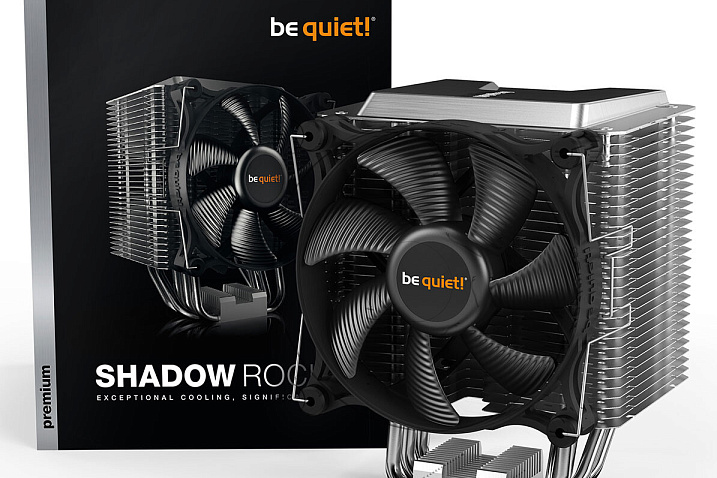 be quiet! анонсировала процессорный кулер Shadow Rock 3