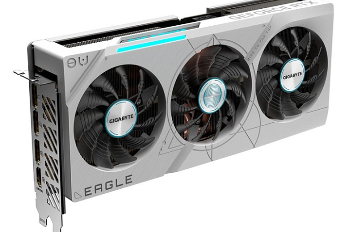 GIGABYTE выпустила серию белых видеокарт Eagle Ice