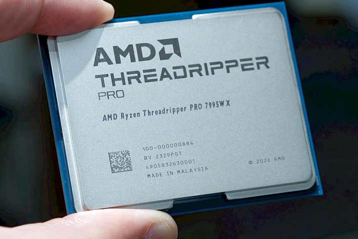 Производительность AMD Threadripper PRO 7995WX очень близка к GeForce RTX 3060