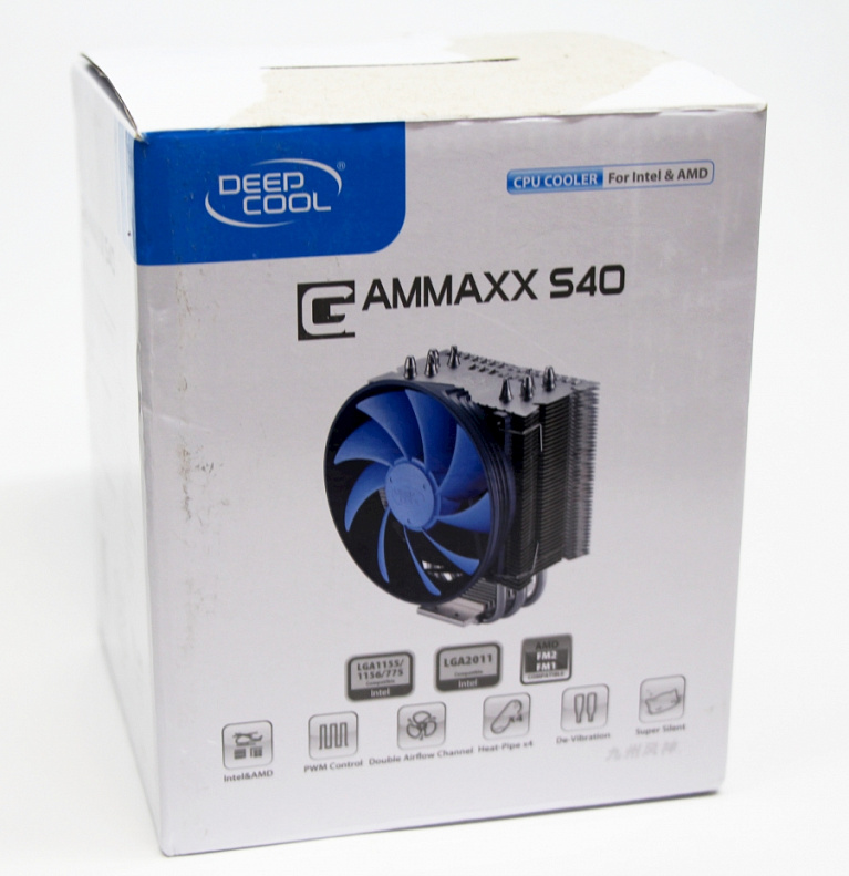 Обзор и тест процессорного кулера Deepcool Gammaxx S40