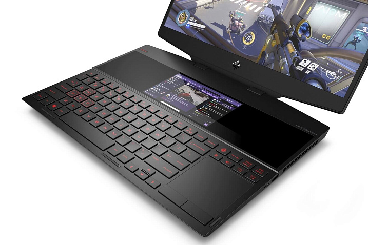 HP анонсировала Omen X 2S - игровой ноутбук с двумя экранами