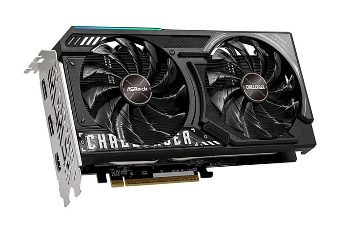 ASRock Radeon RX 9060 XT 16GB Challenger Standard Edition разогнана с завода